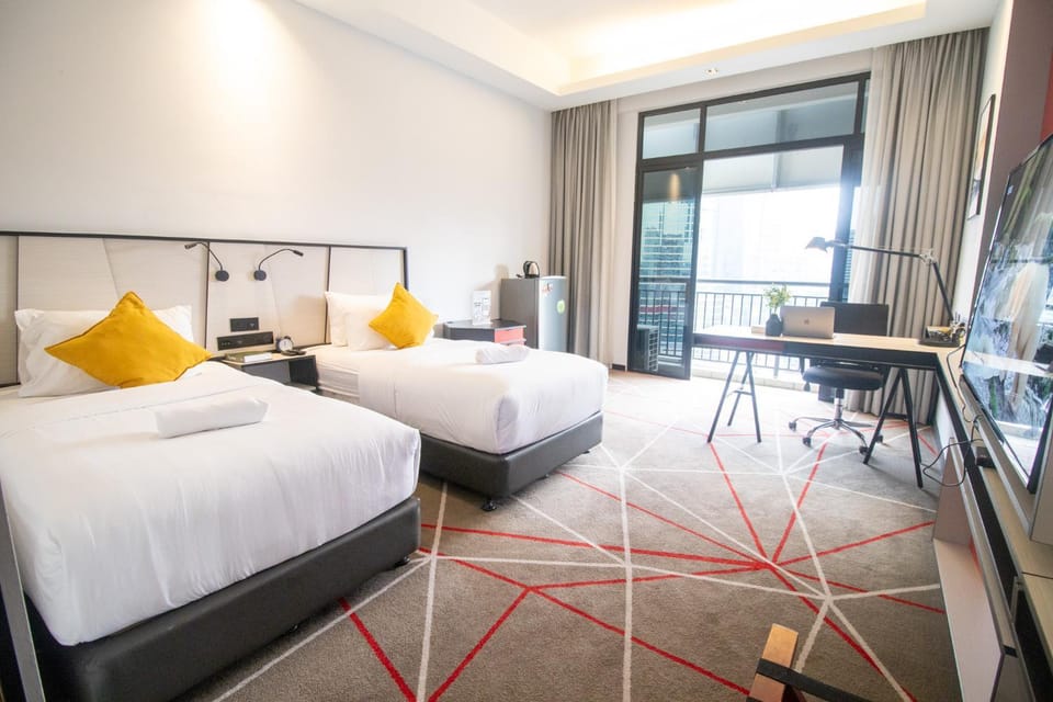 M101 Dang Wangi Quadruple & Twin Room KL City By Liv'in Apartment in Federal Territory of Kuala Lumpur