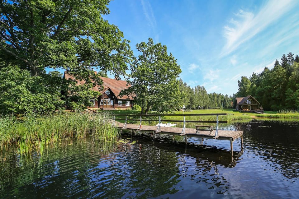 Natural landscape, Fishing, Lake view