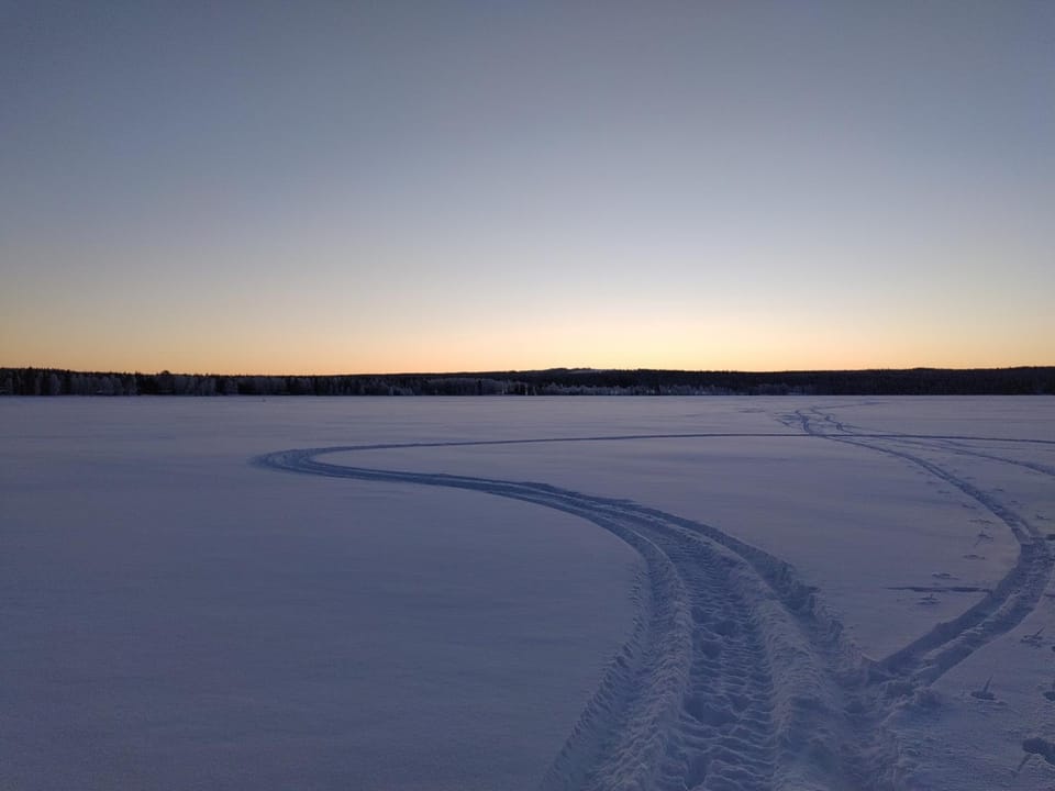 Winter, Lake view