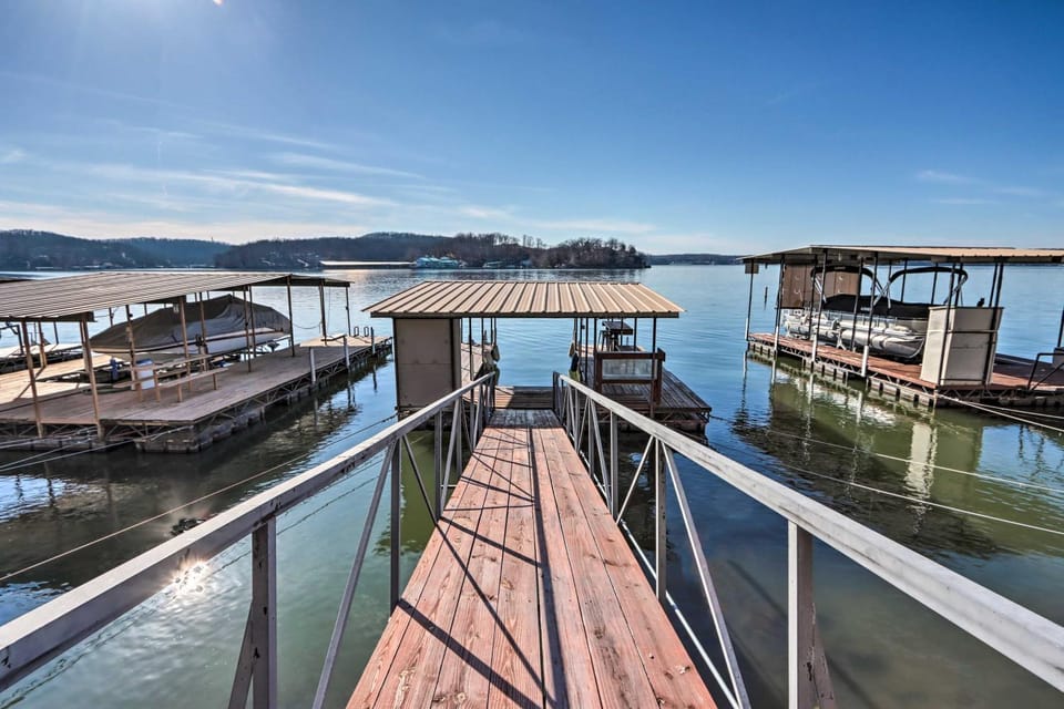 Lakefront Ozarks Home: Deck + Boat Dock! House in Lake of the Ozarks