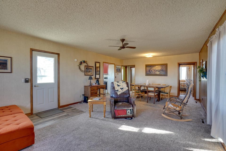 Charming 'Corral Creek Ranch House' in Circle House in Montana
