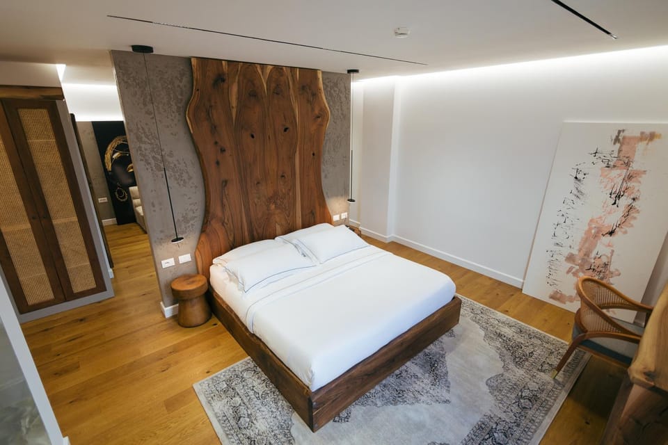 Bed, Photo of the whole room, Bedroom, wardrobe