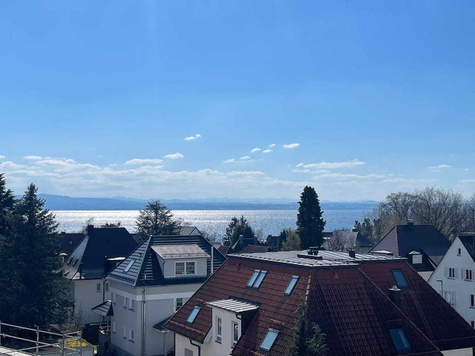 Day, Natural landscape, City view, Lake view