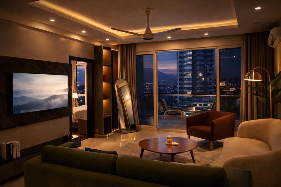 Elysium Skyline by Wall Street-Luxury Stay with Hill views Apartment in Islamabad Capital Territory