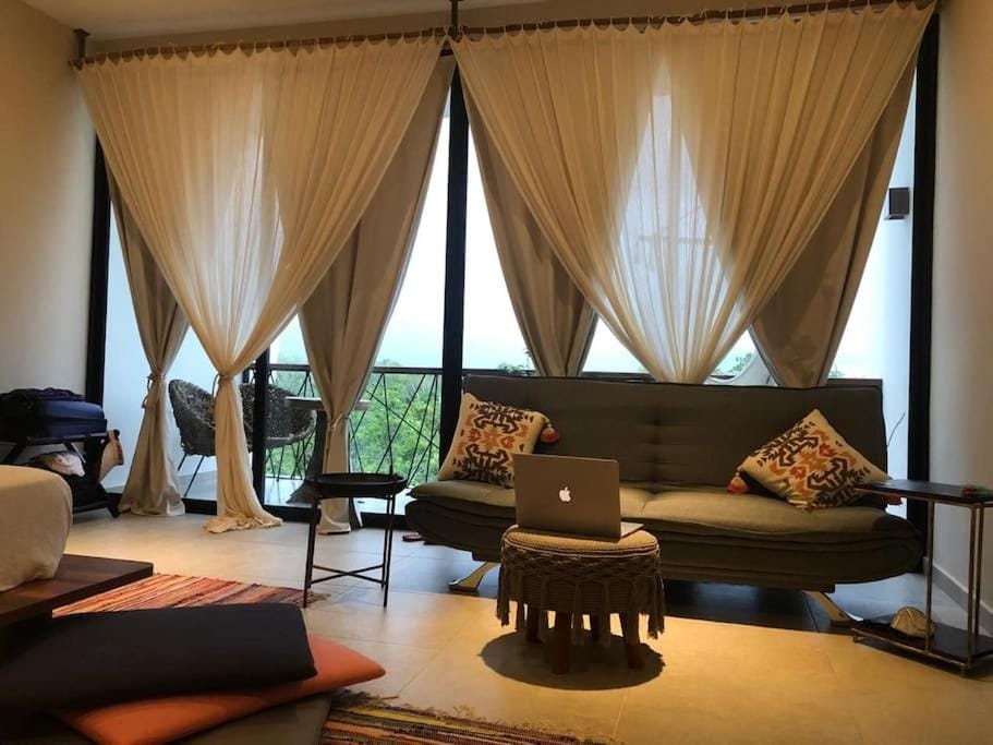 Near Beach+Jungle Views. King bed+220 megs+2 bikes Apartment in State of Quintana Roo