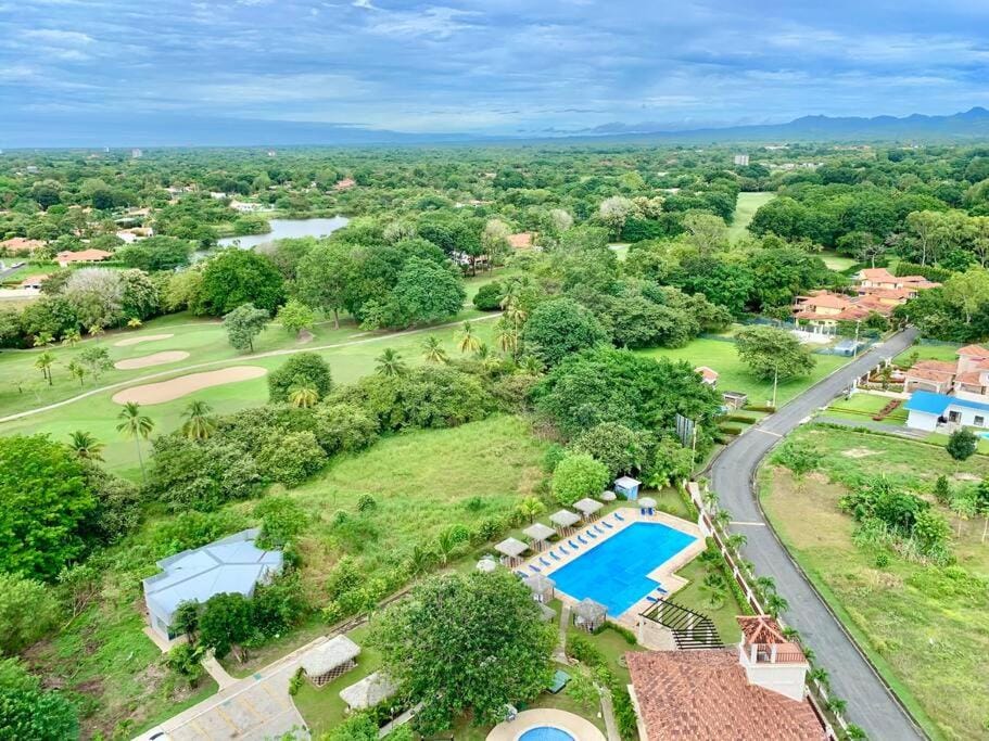 Natural landscape, Bird's eye view, Mountain view, Pool view