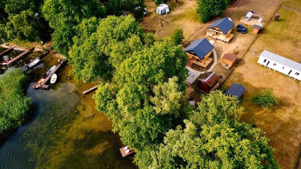 SŁODKA WODA NIEBIESKI Domek Nature lodge in West Pomeranian Voivodeship, Poland