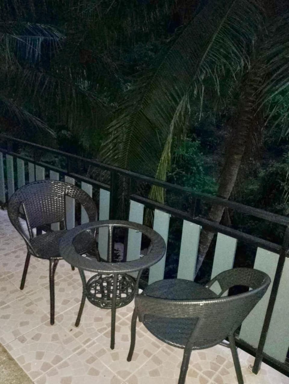 Night, View (from property/room), Balcony/Terrace