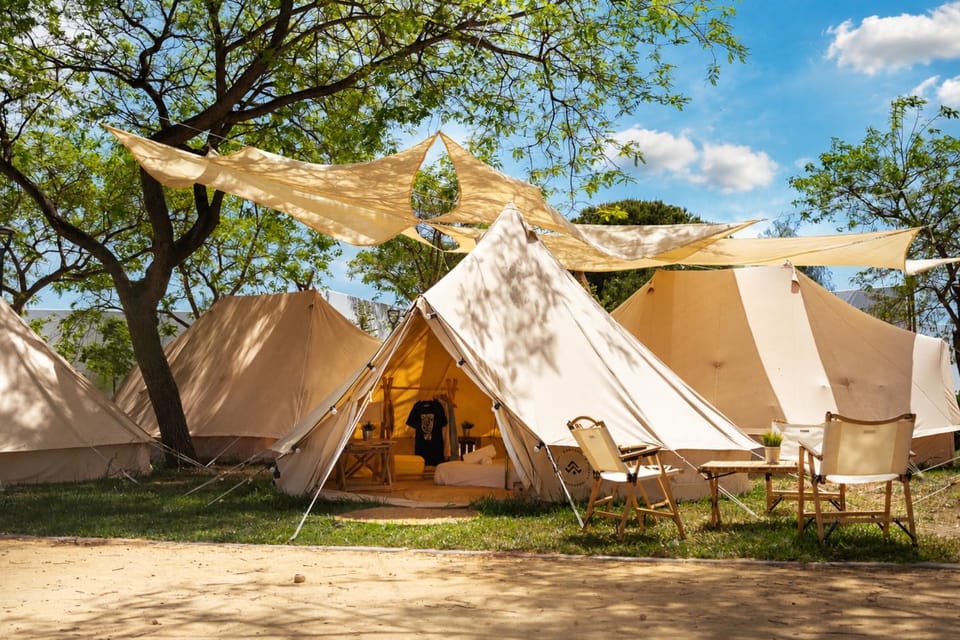 Kampaoh Lago de Arcos Luxury tent in Sierra de Cádiz