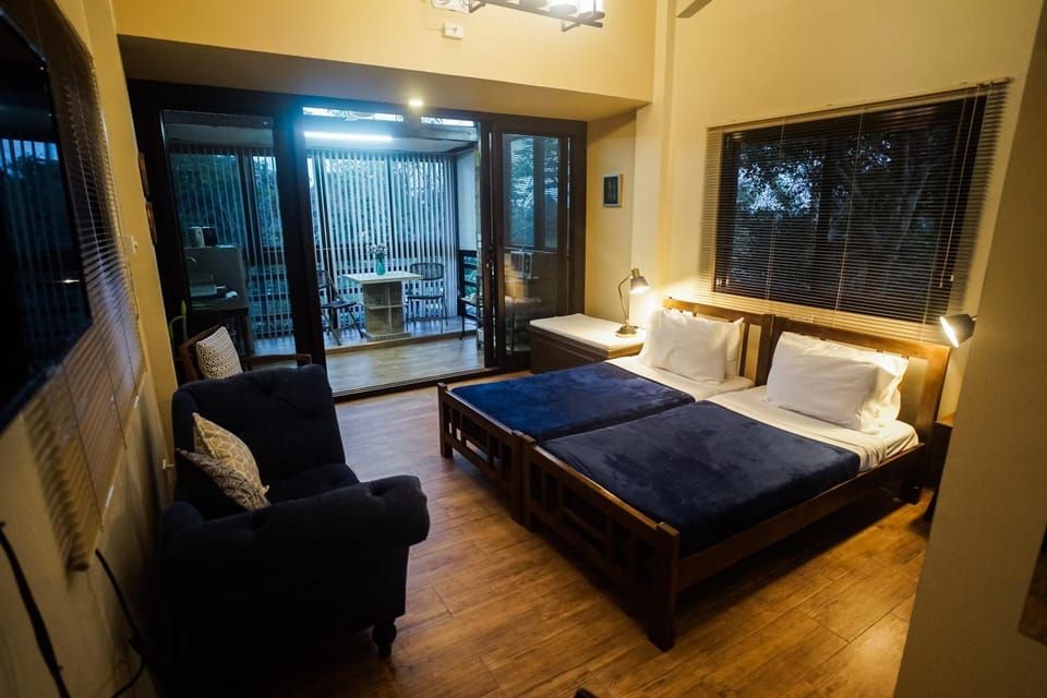 Photo of the whole room, Bedroom