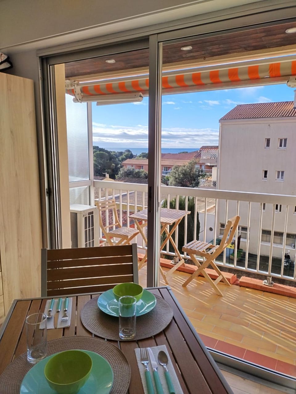 View (from property/room), Balcony/Terrace, Sea view