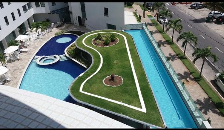 Property building, Pool view, Swimming pool