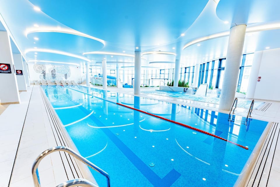 Horyzont Apartamenty -Polanki AQUA- Strefa SPA z basenem i fitness studio, prywatny garaż Apartment in West Pomeranian Voivodeship, Poland