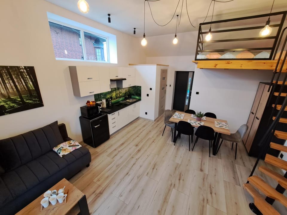 Apartament z antresolą Apartment in Pomeranian Voivodeship