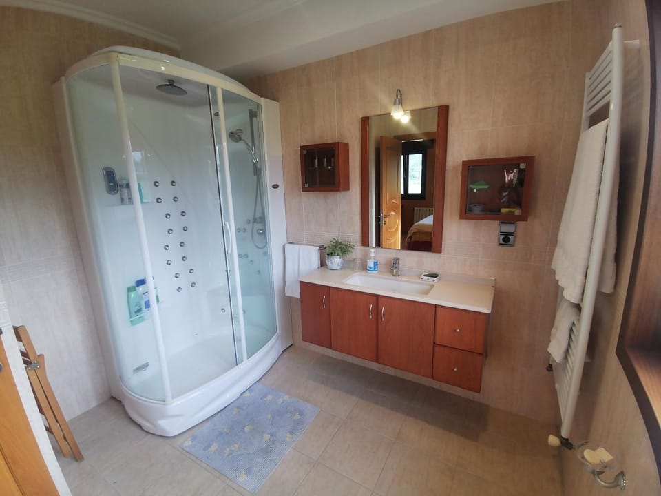 Shower, Bathroom, towels