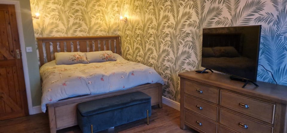 Bed, TV and multimedia, Bedroom