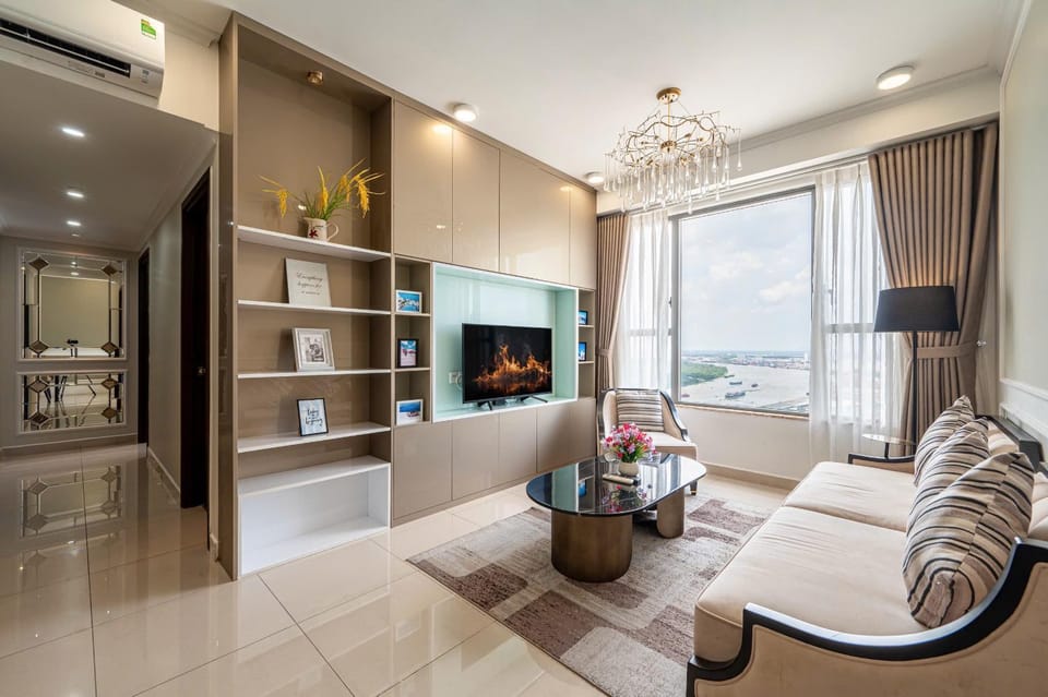 3br-Glamour River & Skyline View-The Tresor-Hana Apart 27 Apartment in Ho Chi Minh City