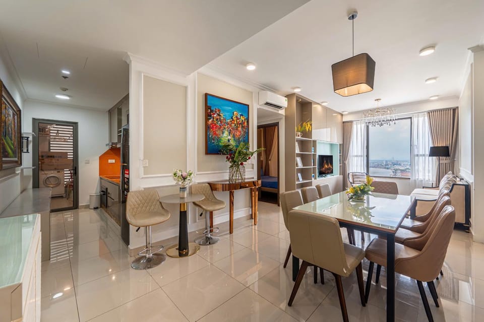 3br-Glamour River & Skyline View-The Tresor-Hana Apart 27 Apartment in Ho Chi Minh City