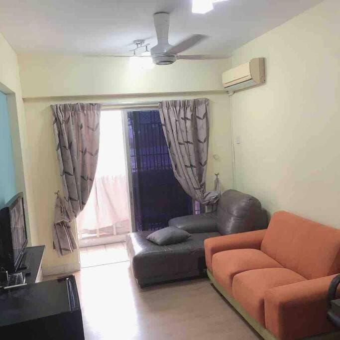 Arena Green Stadium Bukit Jalil furnished, air con all rooms Apartment in Federal Territory of Kuala Lumpur