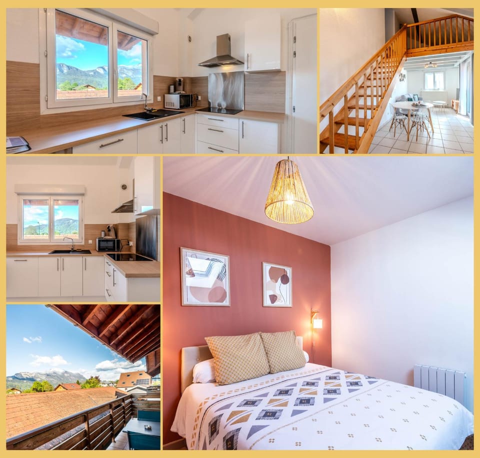 Bed, Kitchen or kitchenette, Photo of the whole room, Dining area, Bedroom