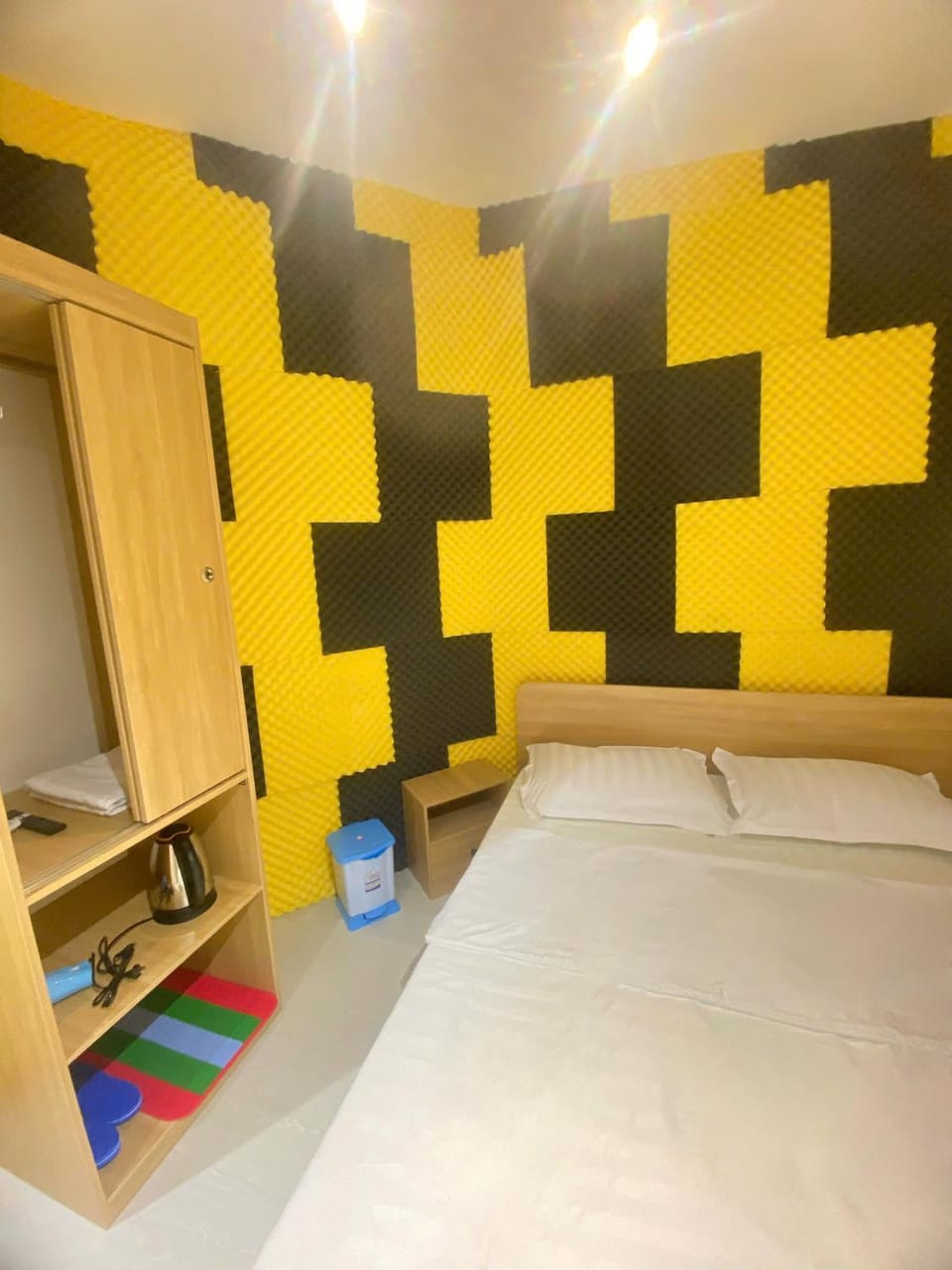 Bed, Photo of the whole room, Bedroom, wardrobe