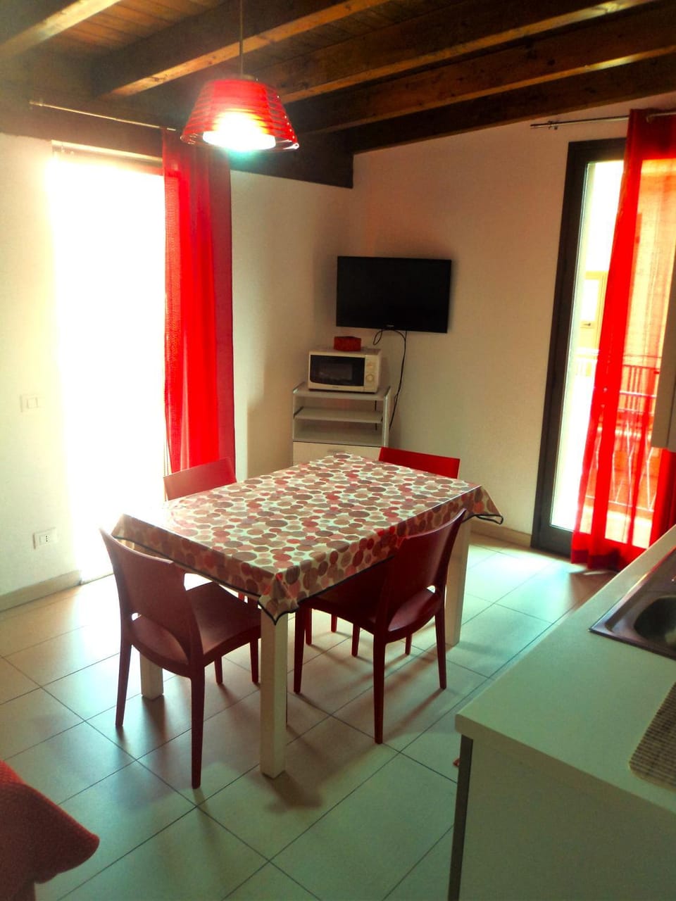 Living room, Dining area