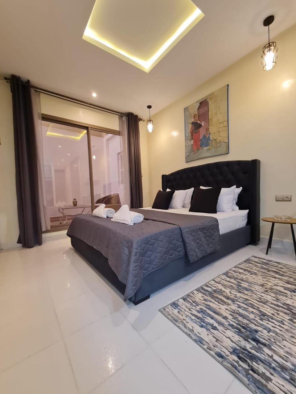 Patio, Bed, Bedroom