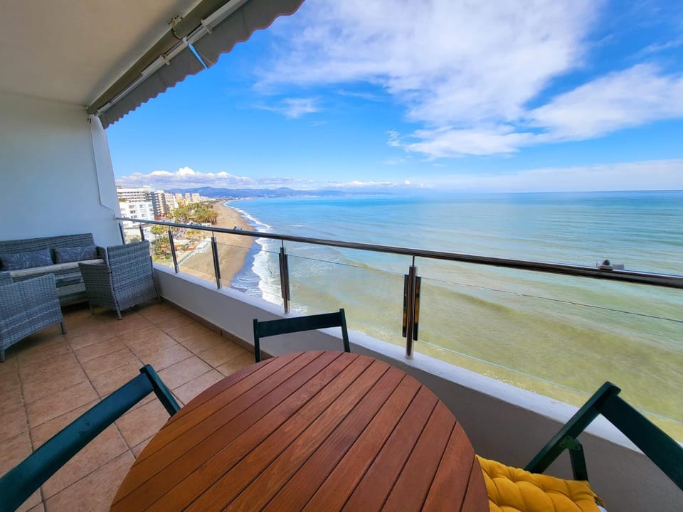 Natural landscape, View (from property/room), Balcony/Terrace, Beach, Sea view