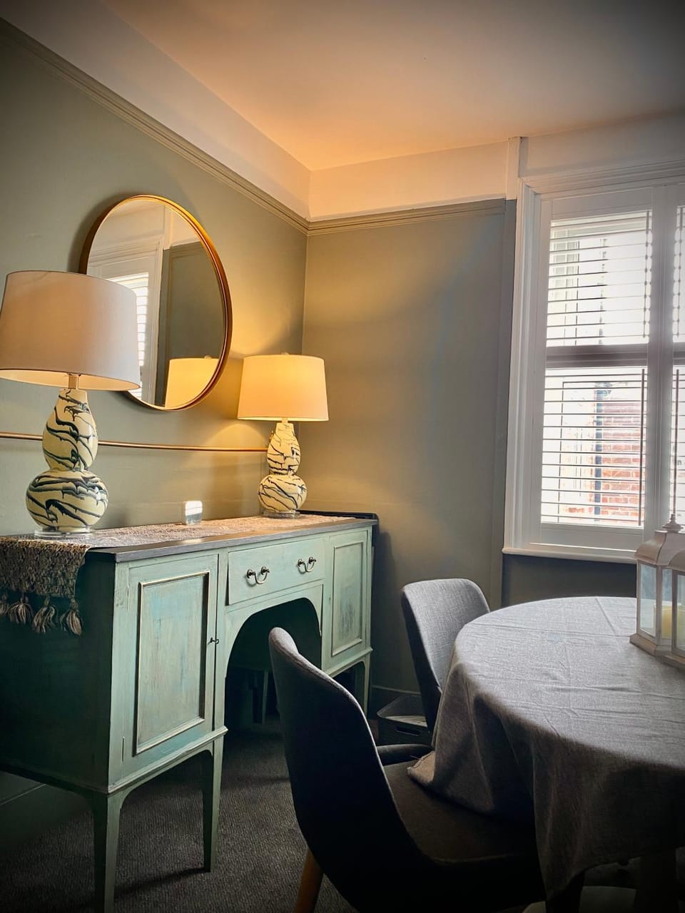 Dining area