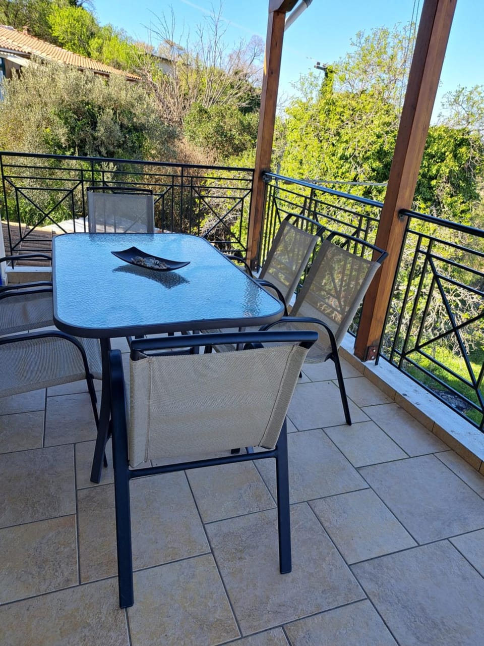 Balcony/Terrace, Dining area, Mountain view, Sea view