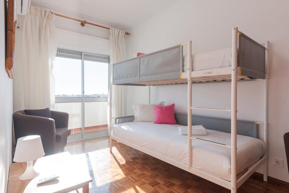 Bed, Photo of the whole room, Bedroom, bunk bed