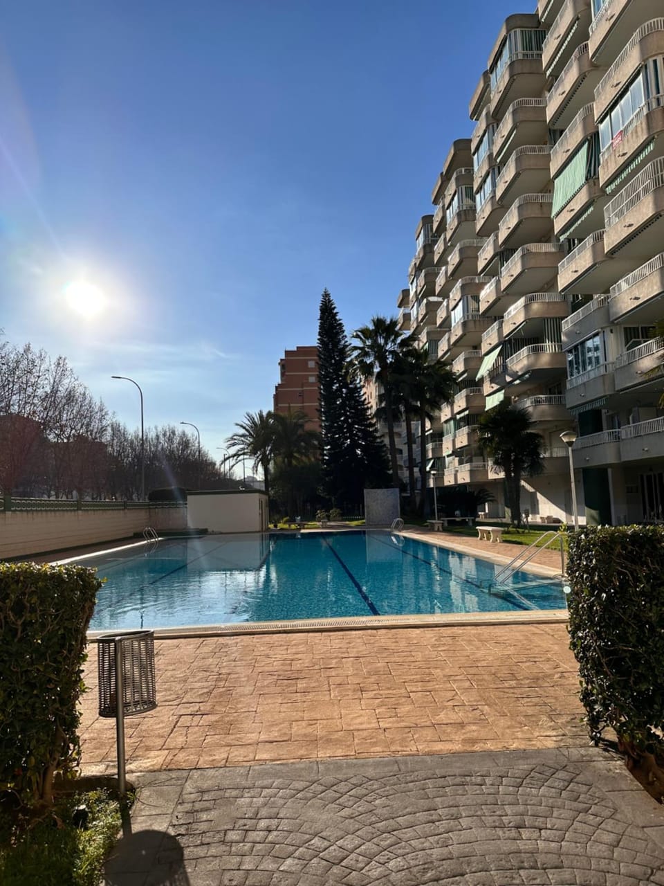 Property building, Pool view, Swimming pool, Swimming pool