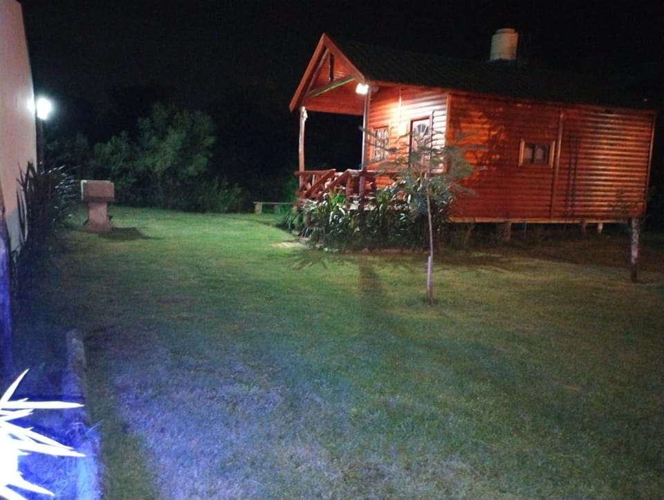 Property building, Night, Garden, Garden view