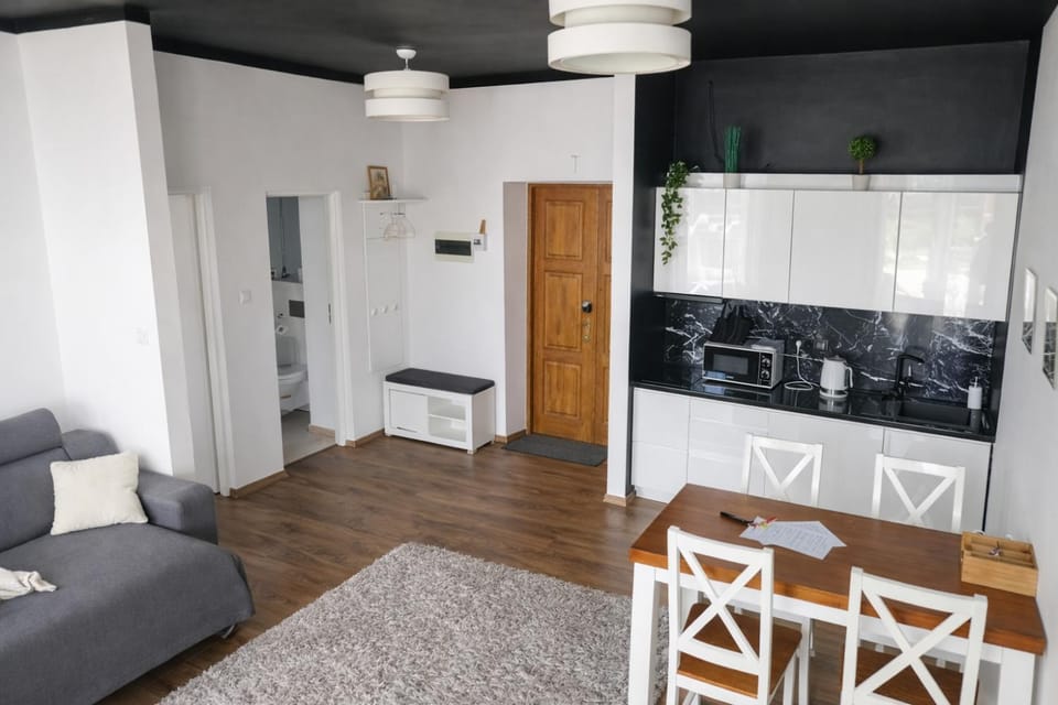 Bed, Kitchen or kitchenette, Living room, Photo of the whole room, Seating area, Dining area