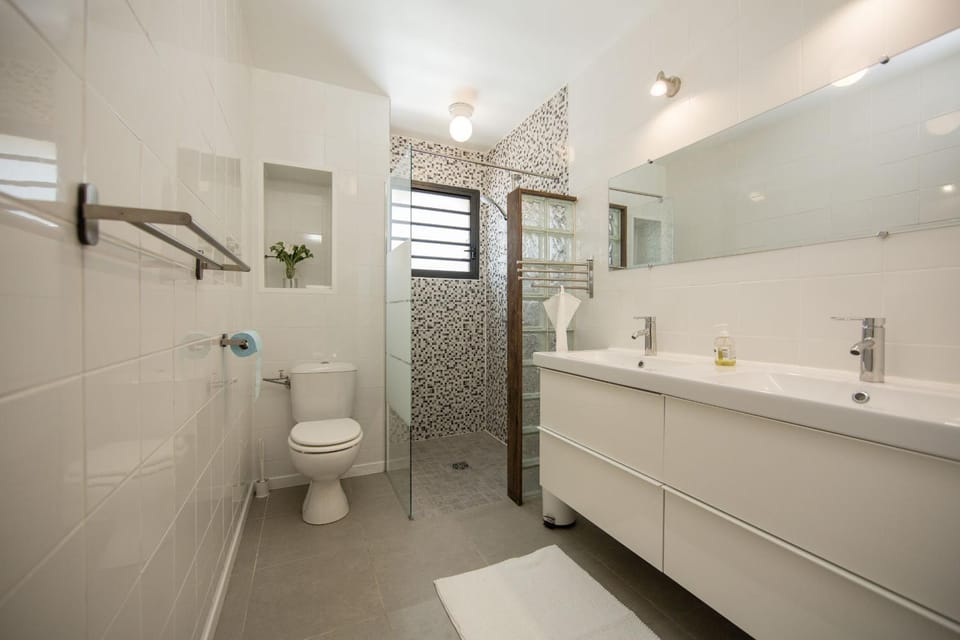 Shower, Toilet, Bathroom, towels