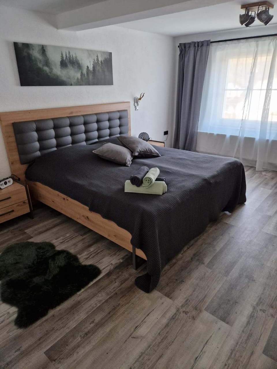 Bed, Bedroom