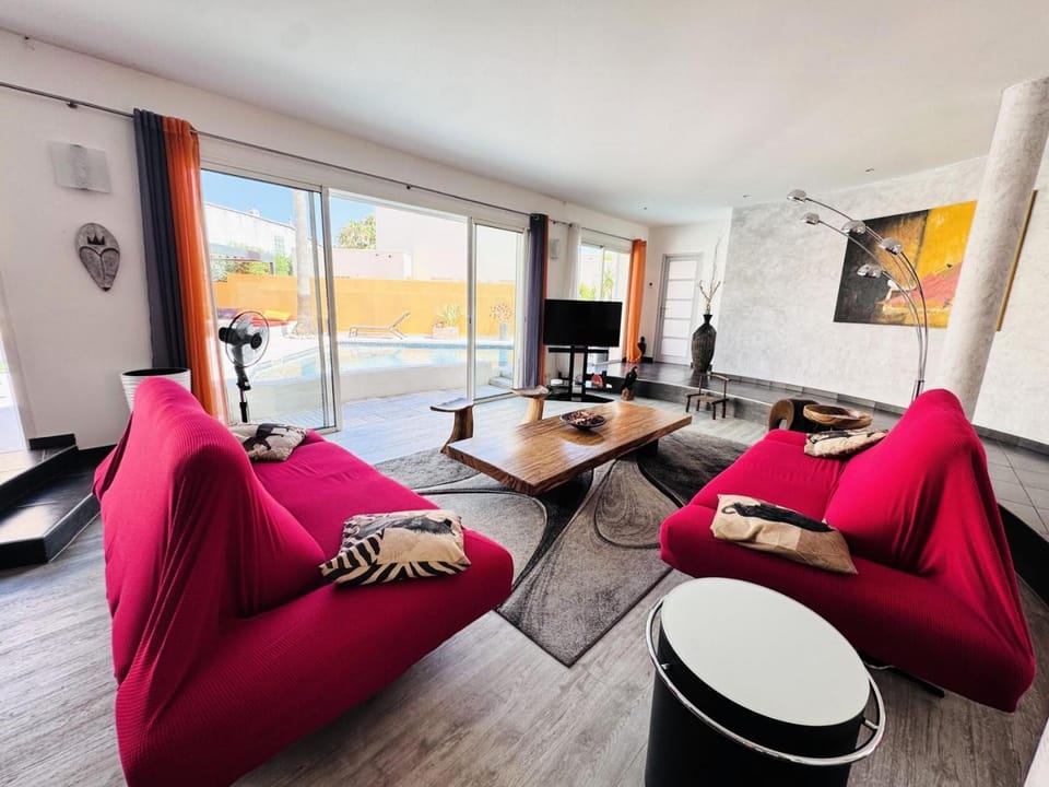 Villa Occitanie - Villa 6 pers avec piscine quartier résidentiel MAE-4084 Villa in La Grande-Motte