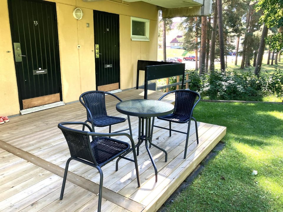 Patio, Garden view