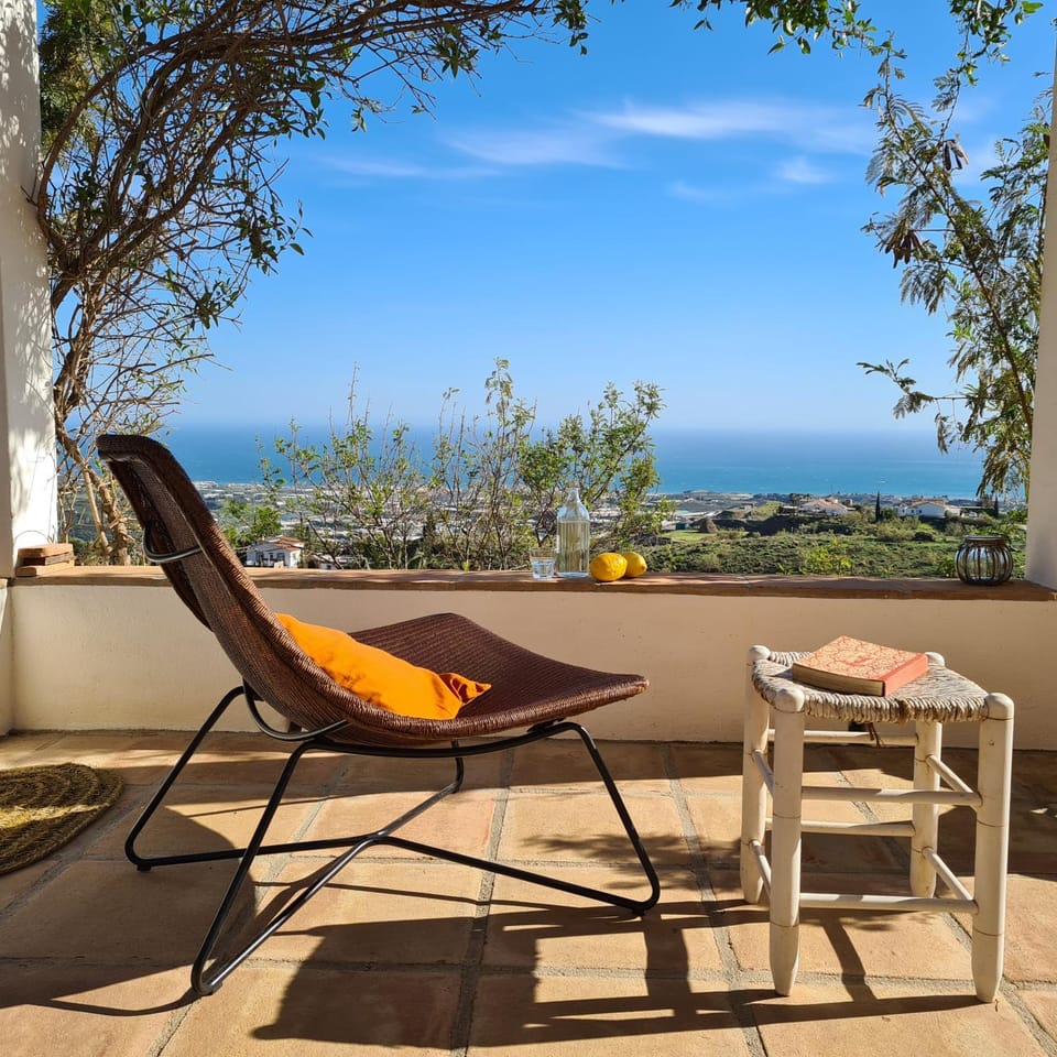 Natural landscape, Balcony/Terrace, Sea view, sunbed
