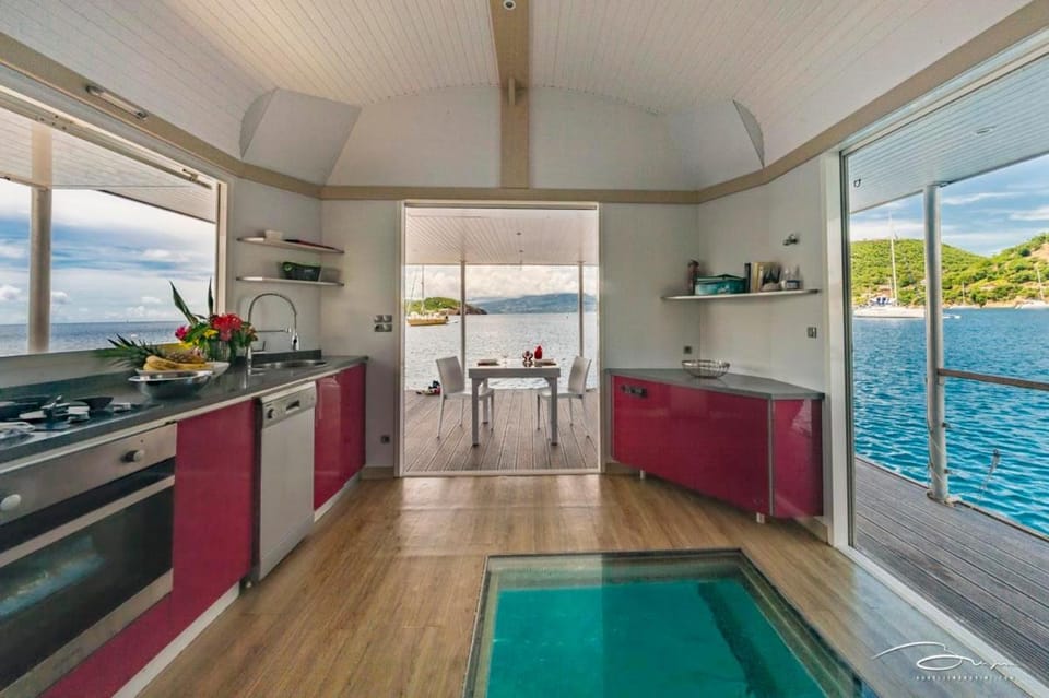 Natural landscape, Kitchen or kitchenette, Sea view, stove
