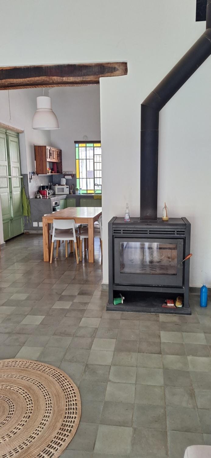 Living room, heating