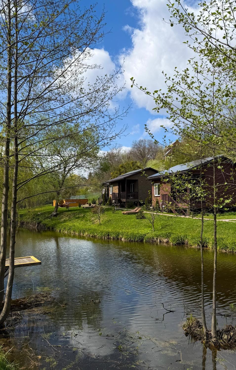 Natural landscape, Lake view