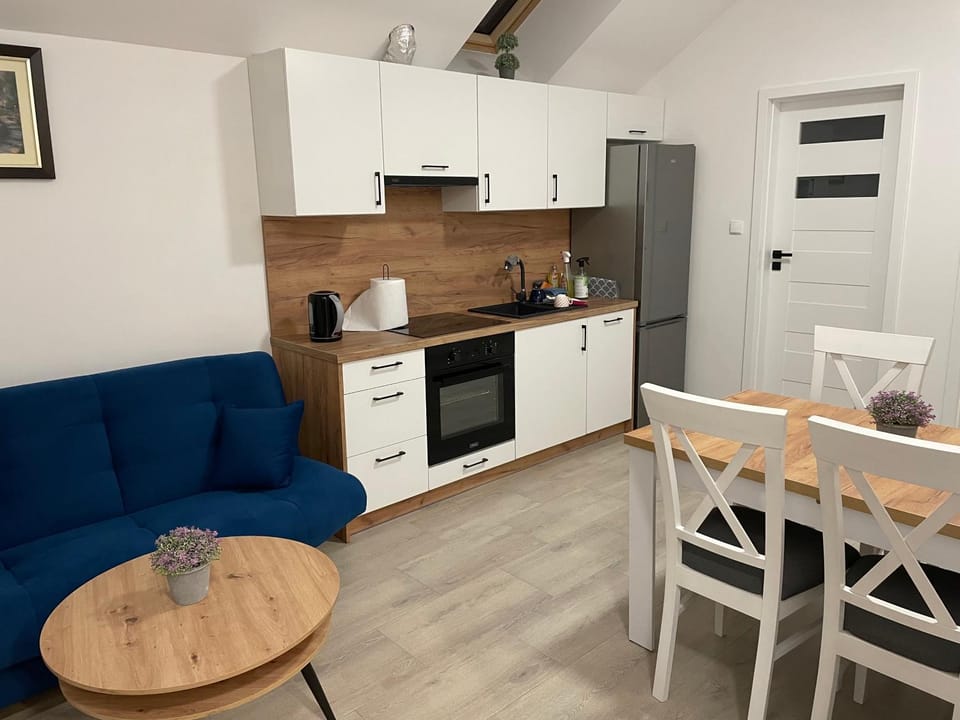 Coffee/tea facilities, Kitchen or kitchenette, Living room, Seating area, Dining area, dishwasher, pet friendly, stove
