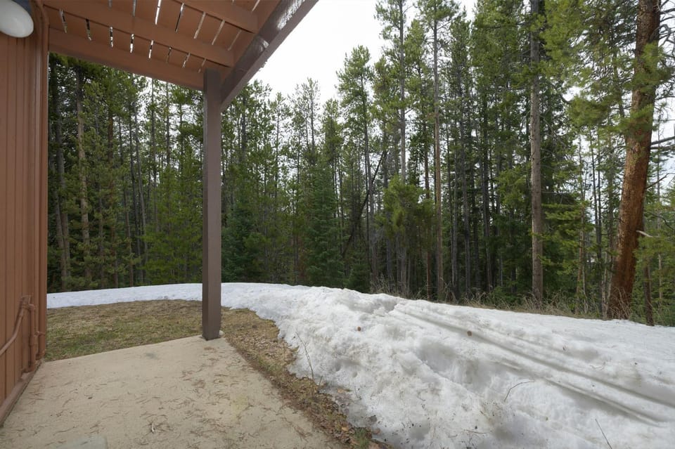 Patio, Natural landscape, Winter