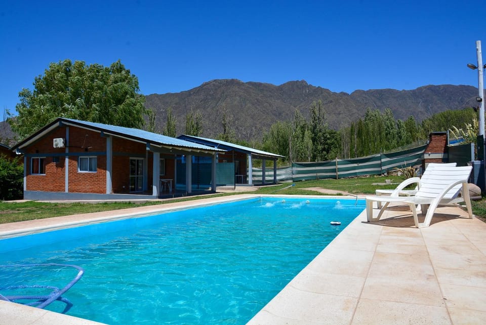 Property building, Natural landscape, Pool view, Swimming pool