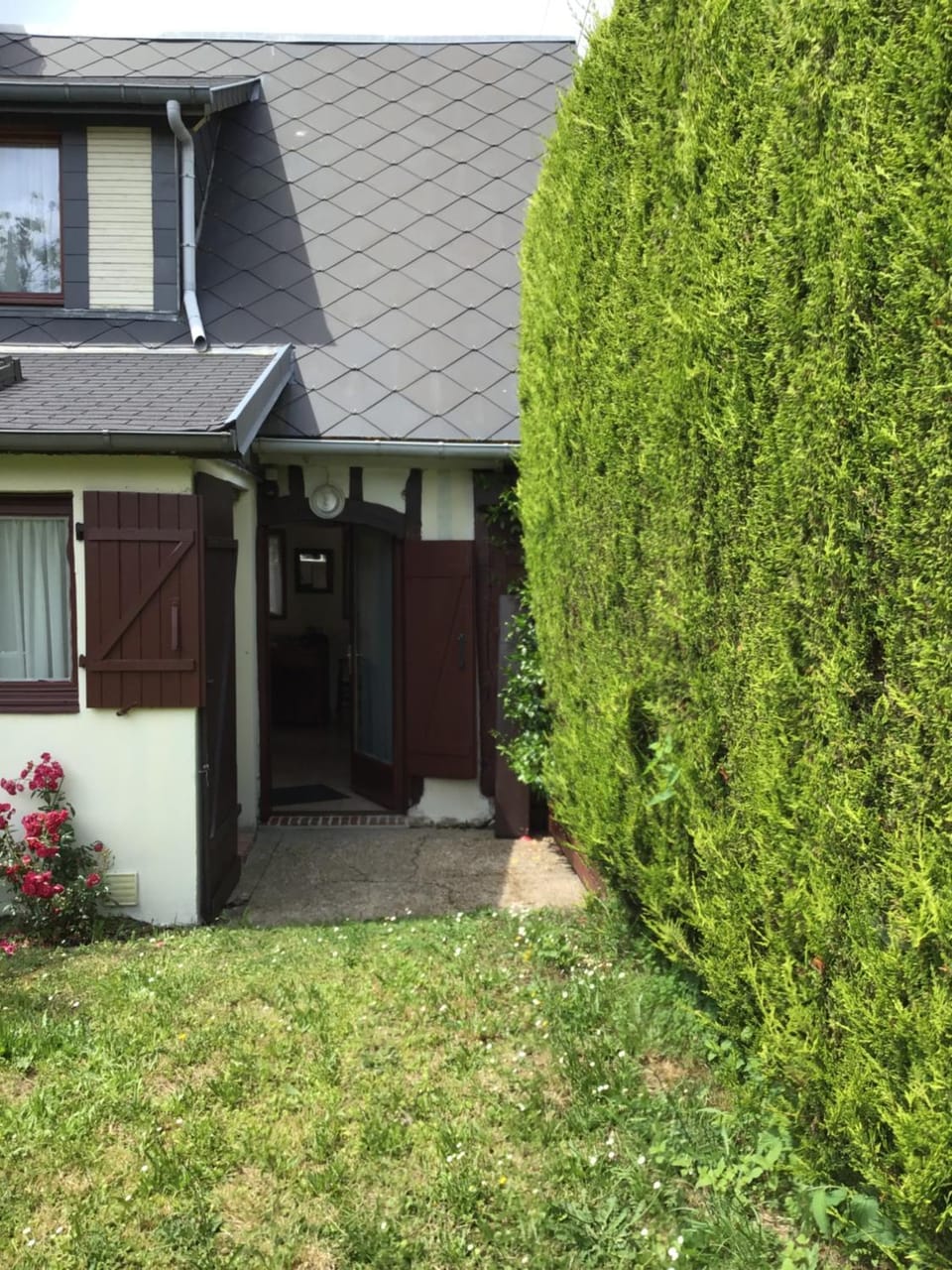 Property building, Garden view