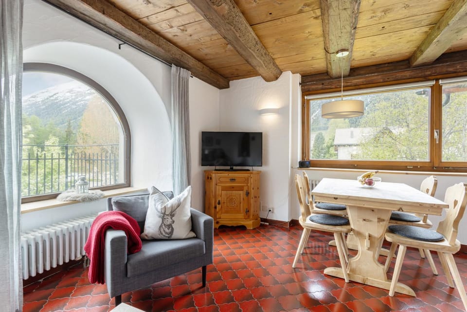 Chesa-strimer - Terrassa Apartment in Canton of Grisons