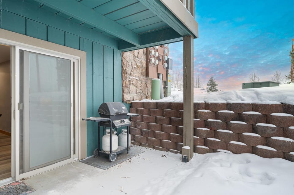 Patio, Day, Winter, BBQ facilities