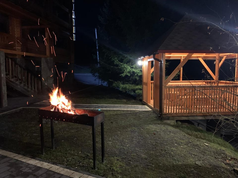 Night, BBQ facilities