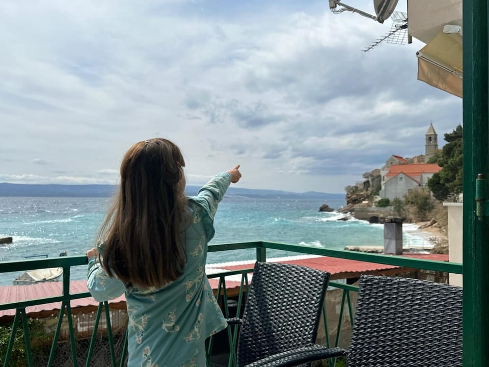 View (from property/room), Balcony/Terrace, Sea view